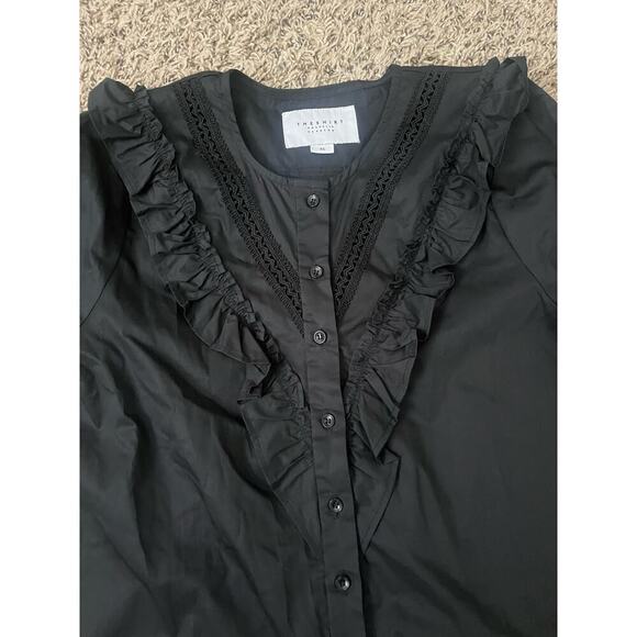 Rochelle Behrens THE LINDSAY SHIRT - Black - XS - Picture 3 of 5